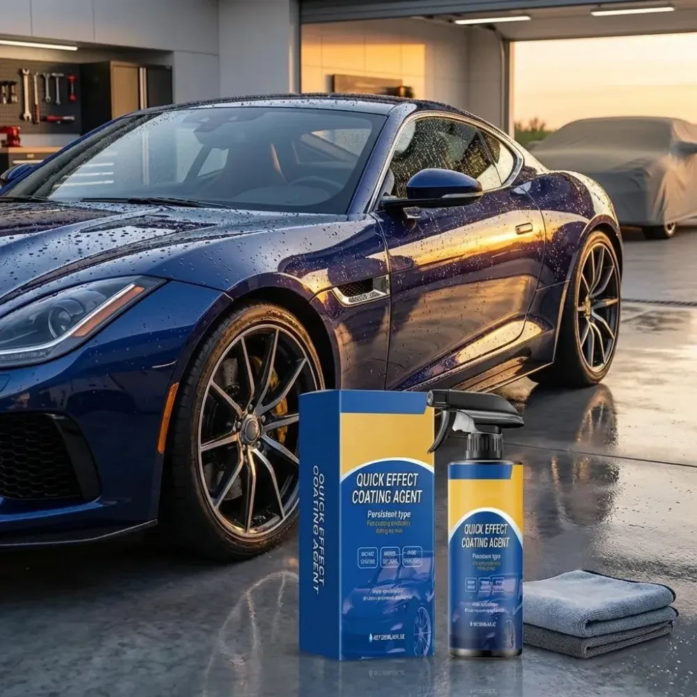 Quick car coating spray
