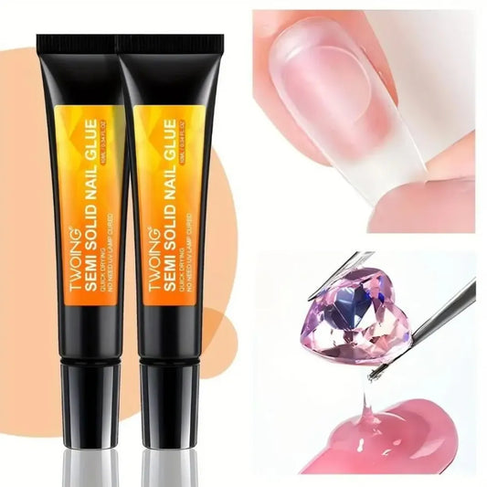Quick dry nail glue (pack of 2)