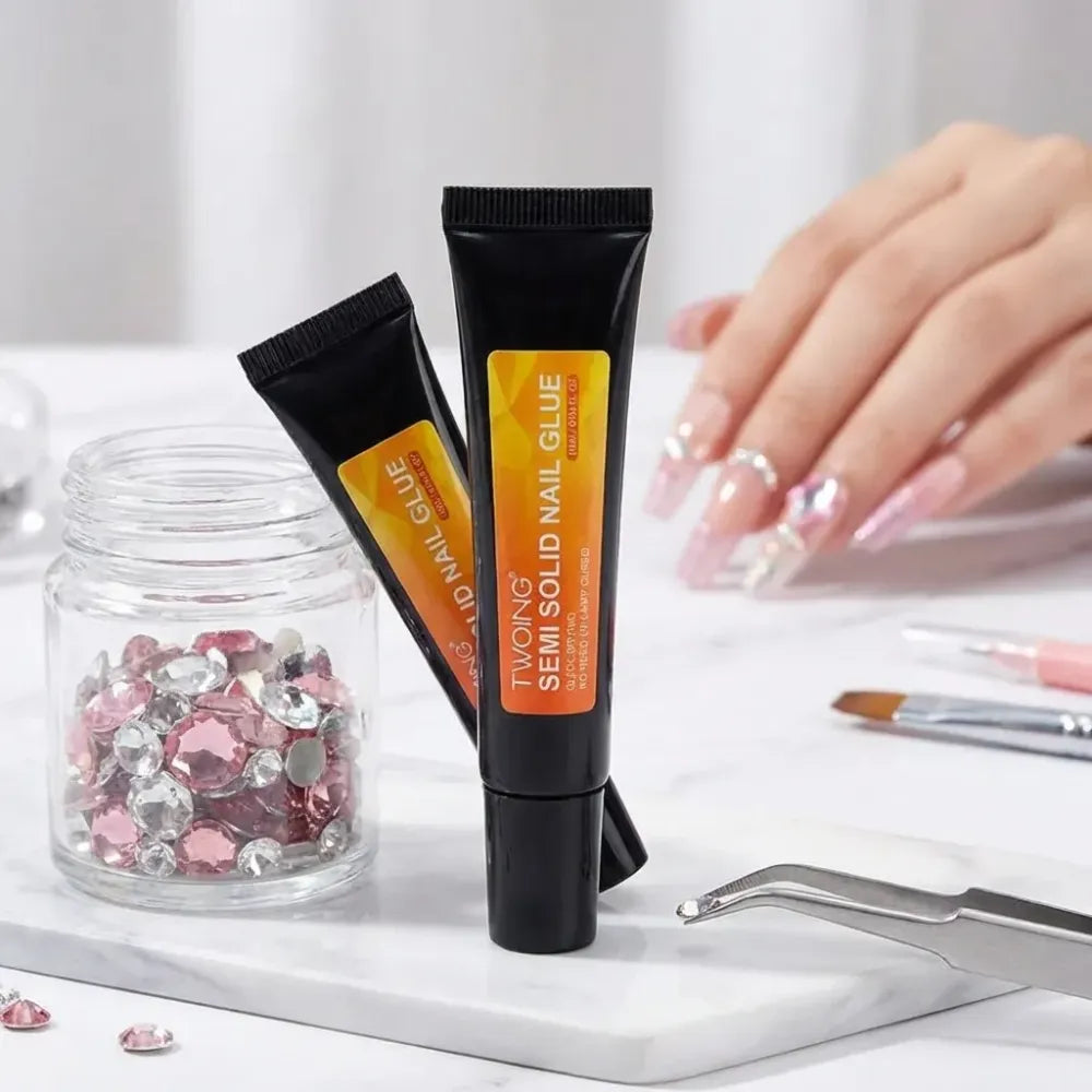 Quick dry nail glue (pack of 2)