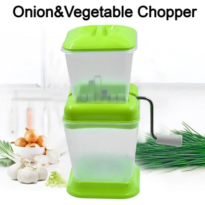 Quick onion & vegetable chopper - kitchen tool