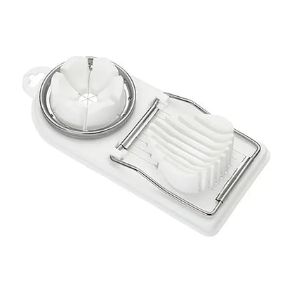 Quick stainless steel egg slicer - home improvement