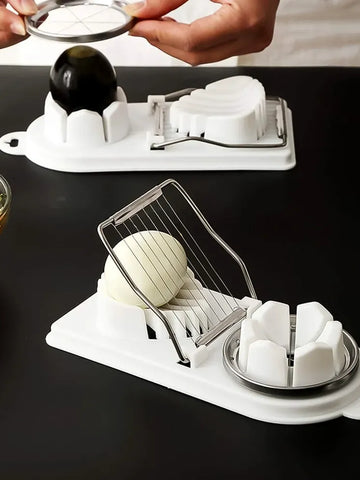 Quick Stainless Steel Egg Slicer