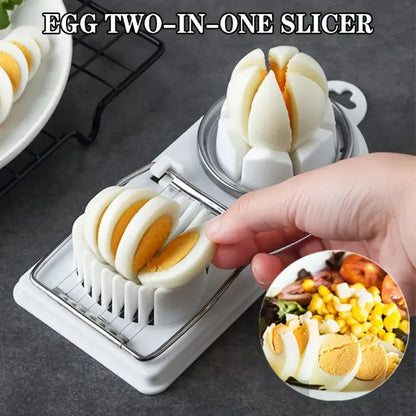 Quick stainless steel egg slicer - home improvement