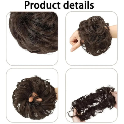Quick style hair buns