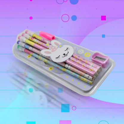 Rabbit & bear pencil set - home improvement