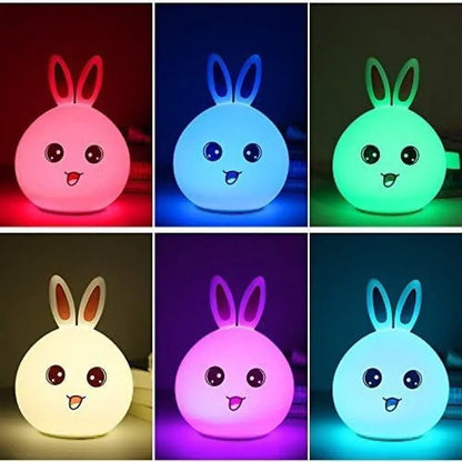 Rabbit silicone touch sensor light