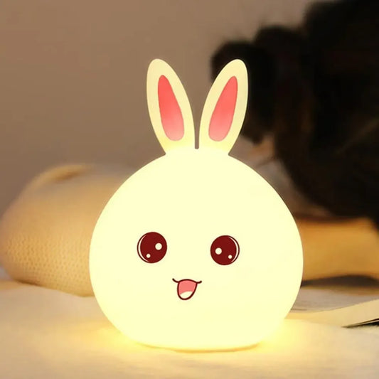 Rabbit silicone touch sensor light