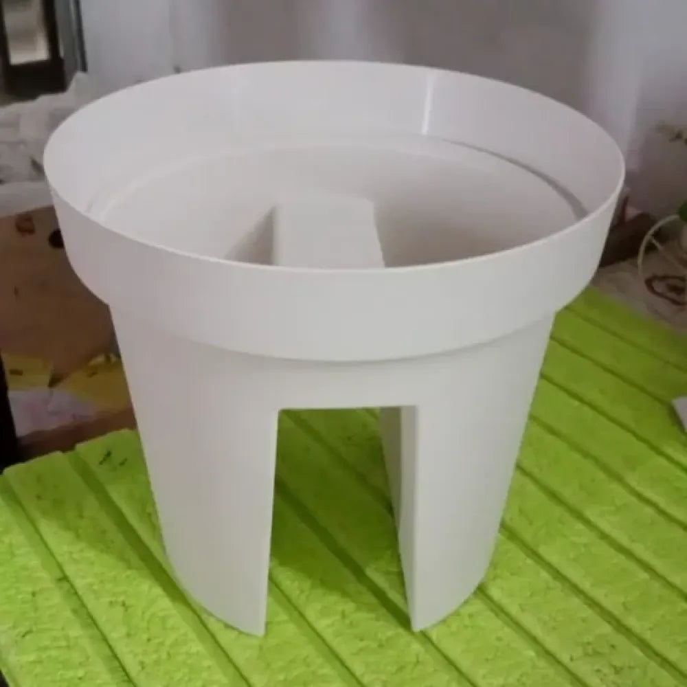 Railing flower pot holder - garden