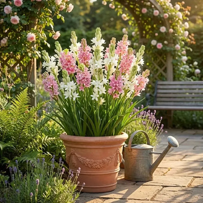 Rajnigandha double petal tuberose bulbs (pack of 2)