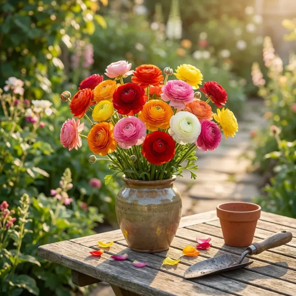 Ranunculus flower seeds – pack of 1