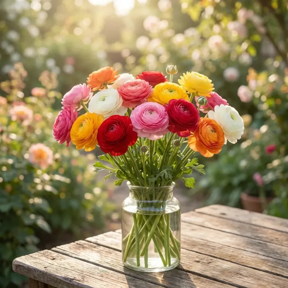 Ranunculus flower seeds – pack of 1