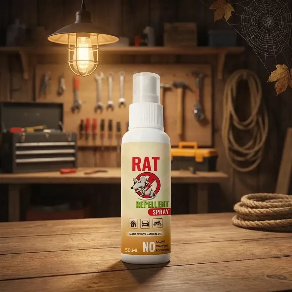 Ratbuster rodent repellent spray – 50ml × 3