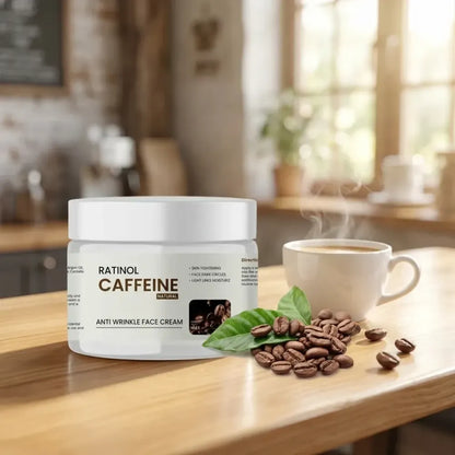Ratinol caffeine anti wrinkle cream