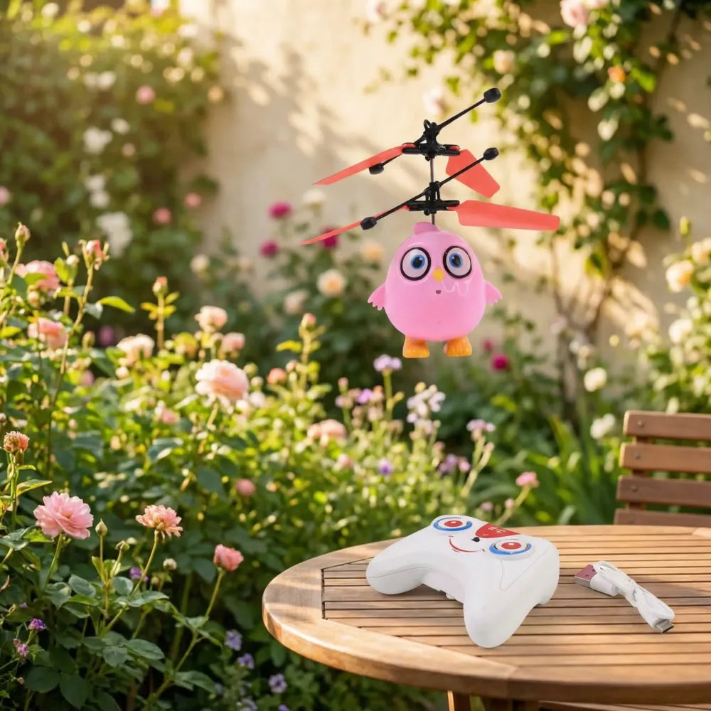 Rc flying owl toy - toys