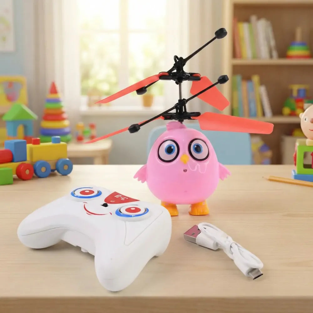 Rc flying owl toy - toys