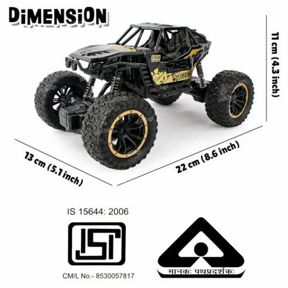 Rc rock crawler monster truck
