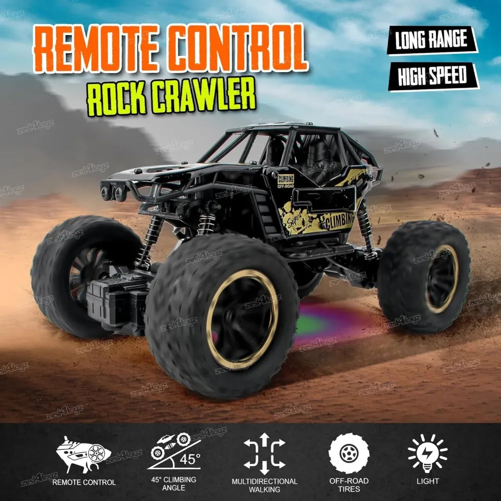 Rc rock crawler monster truck