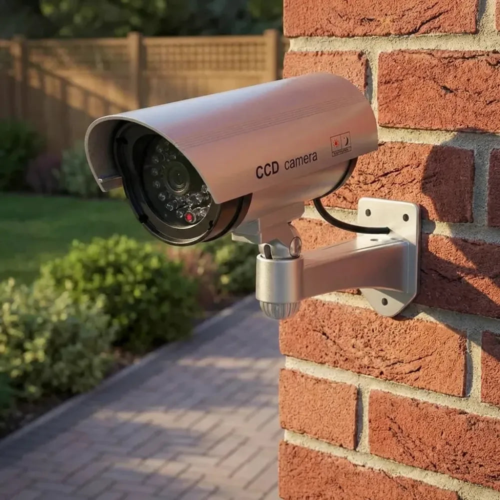 Realistic dummy security camera - home essentials