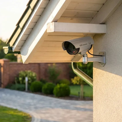 Realistic dummy security camera - home essentials