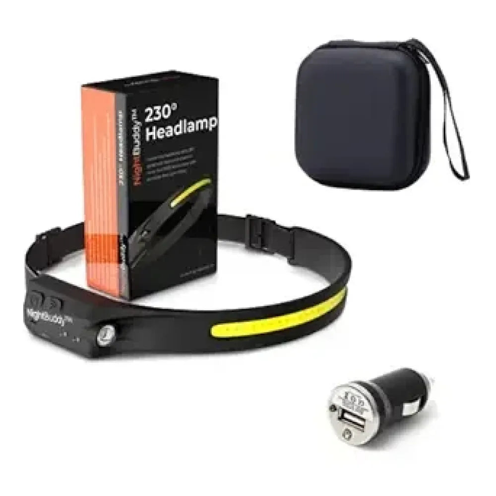 Rechargeable led camping headlamp