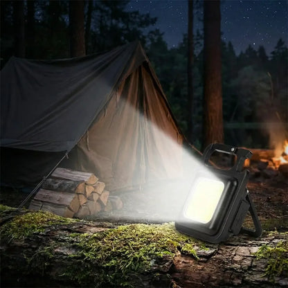 Rechargeable mini flashlight keychain - home essentials