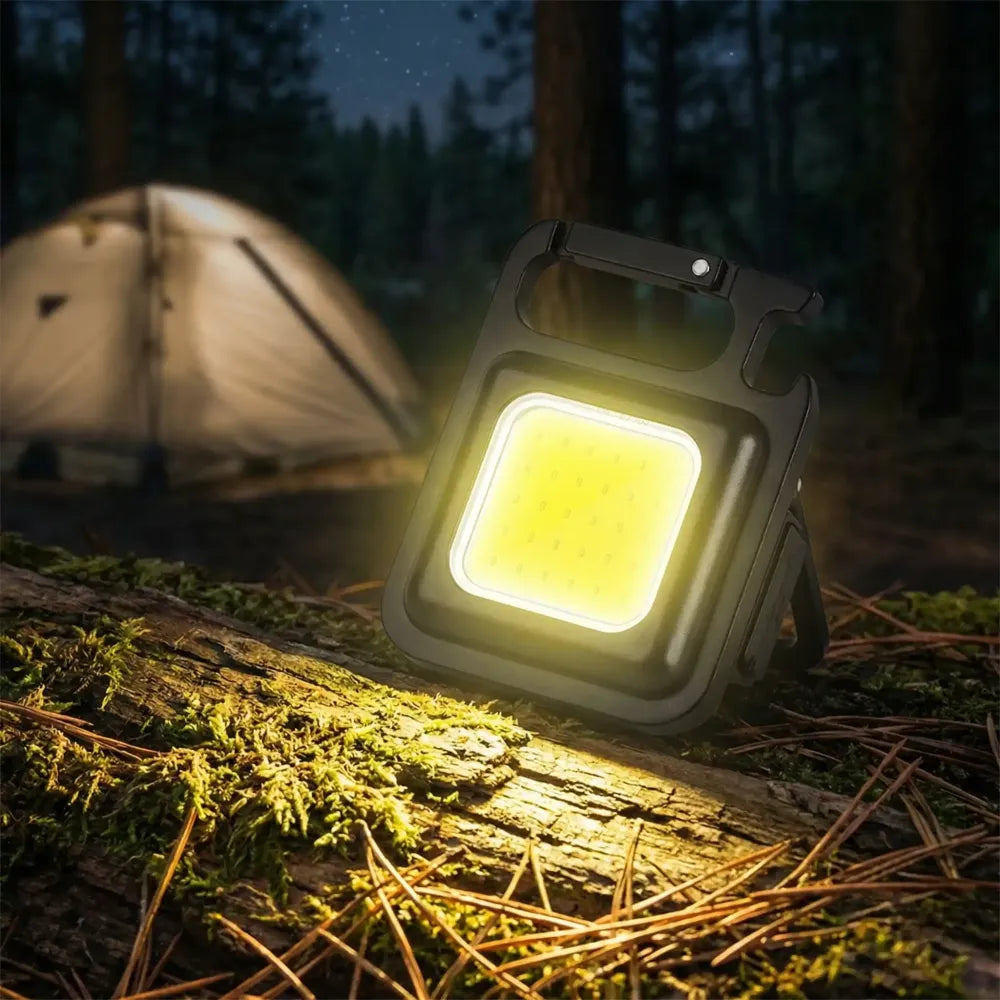 Rechargeable mini flashlight keychain - home essentials