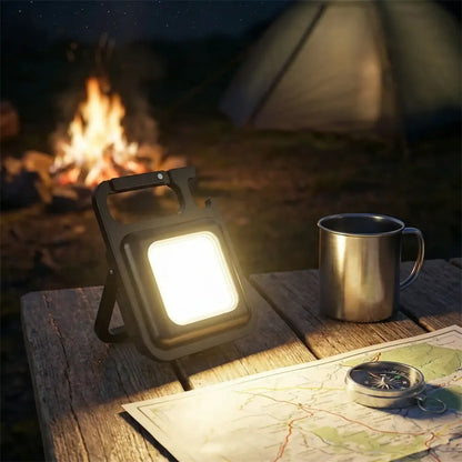 Rechargeable mini flashlight keychain - home essentials