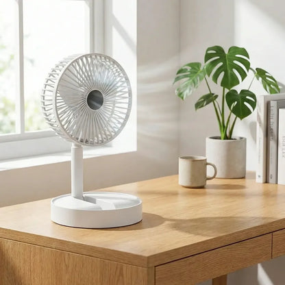 Rechargeable mini table fan - summer product