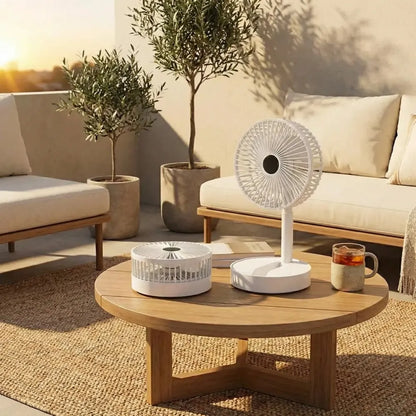 Rechargeable mini table fan - summer product