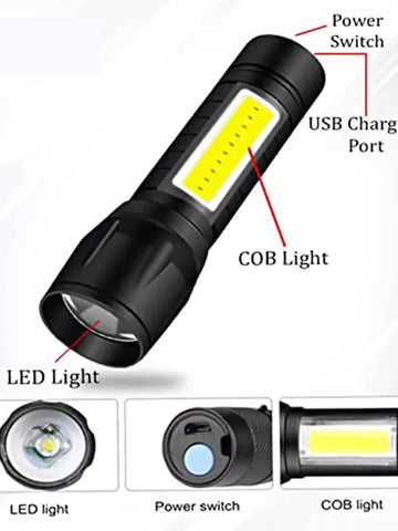Rechargeable Mini Tactical Flashlight