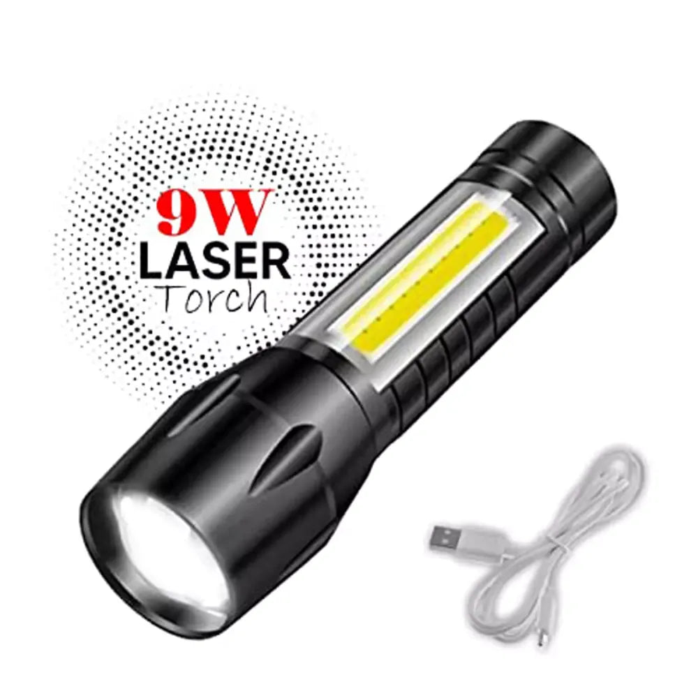 Rechargeable mini tactical flashlight
