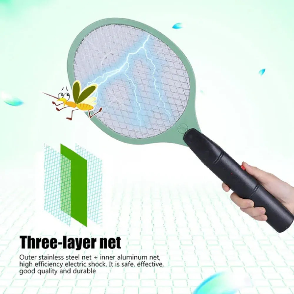 Rechargeable mosquito zapper racket - home improvement
