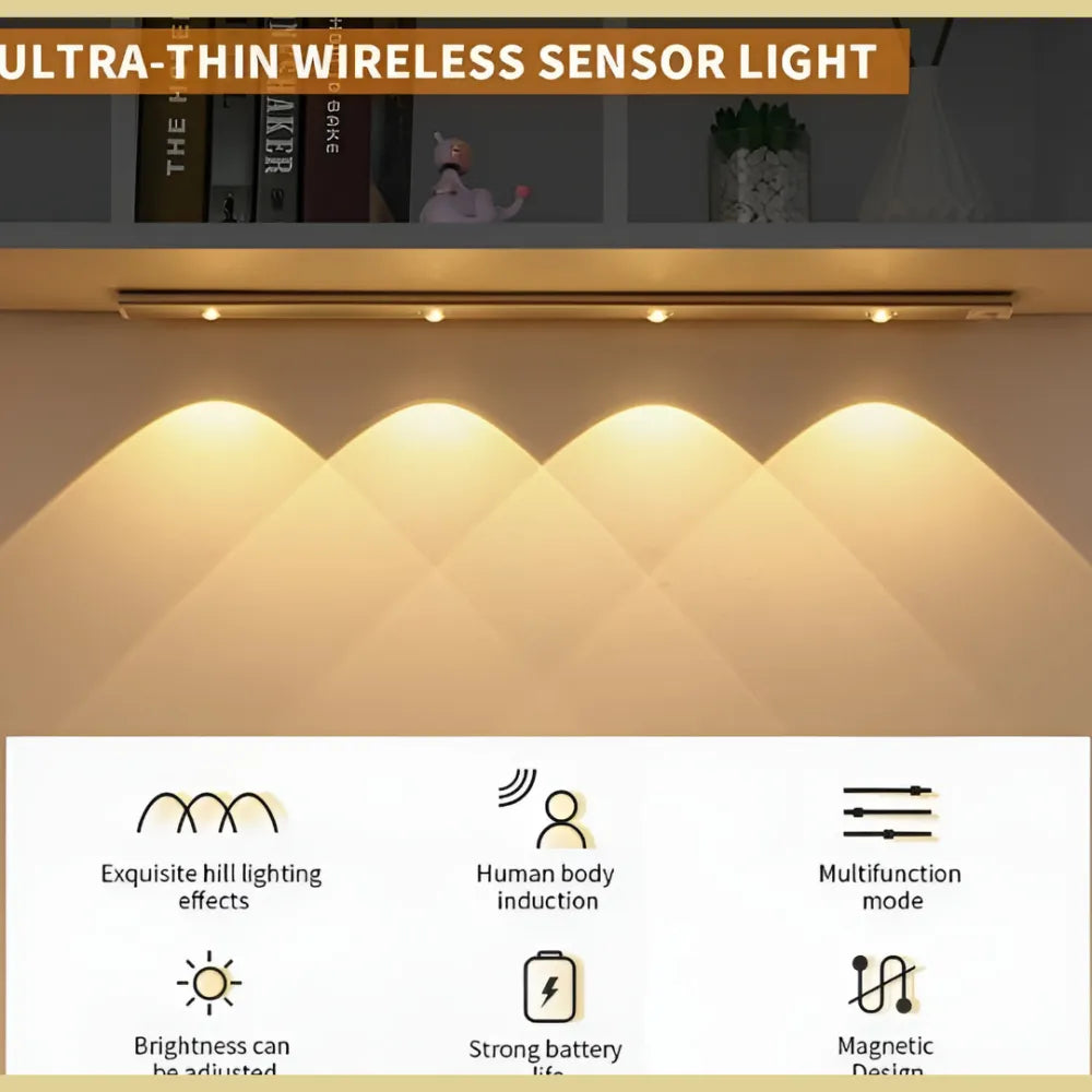 Rechargeable motion sensor light