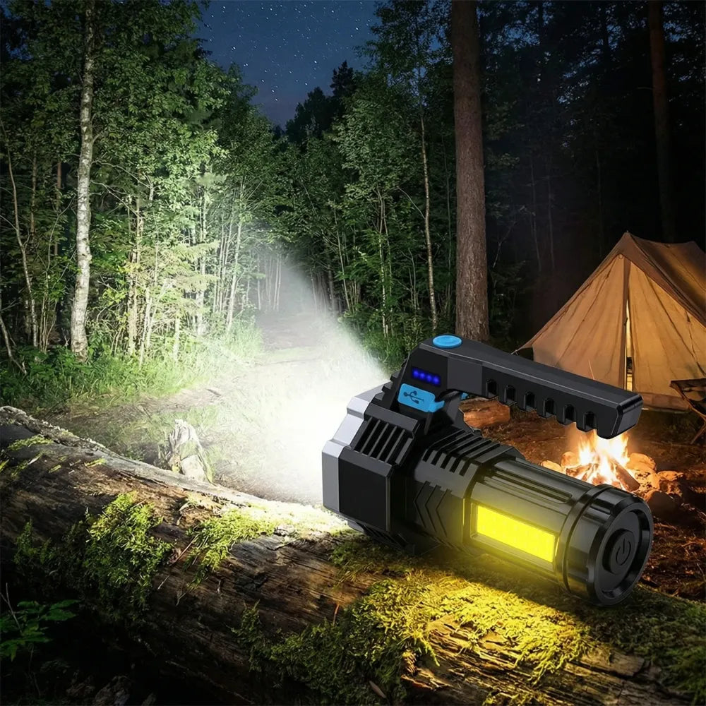 Rechargeable outdoor flashlight lantern - home improvement