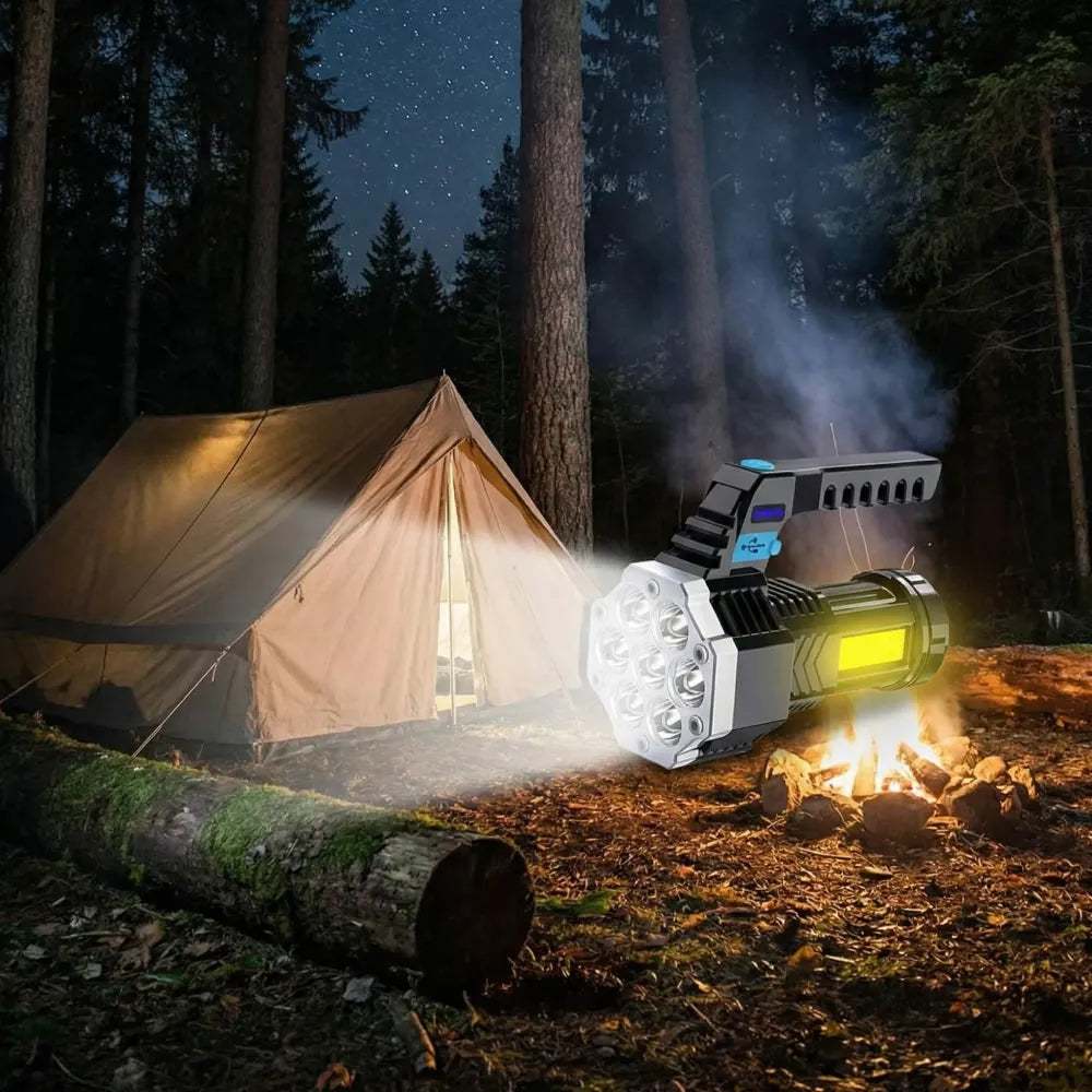 Rechargeable outdoor flashlight lantern - home improvement