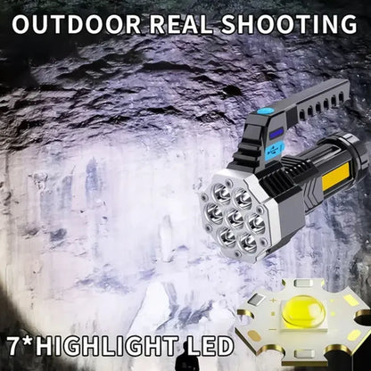 Rechargeable outdoor flashlight lantern - home improvement