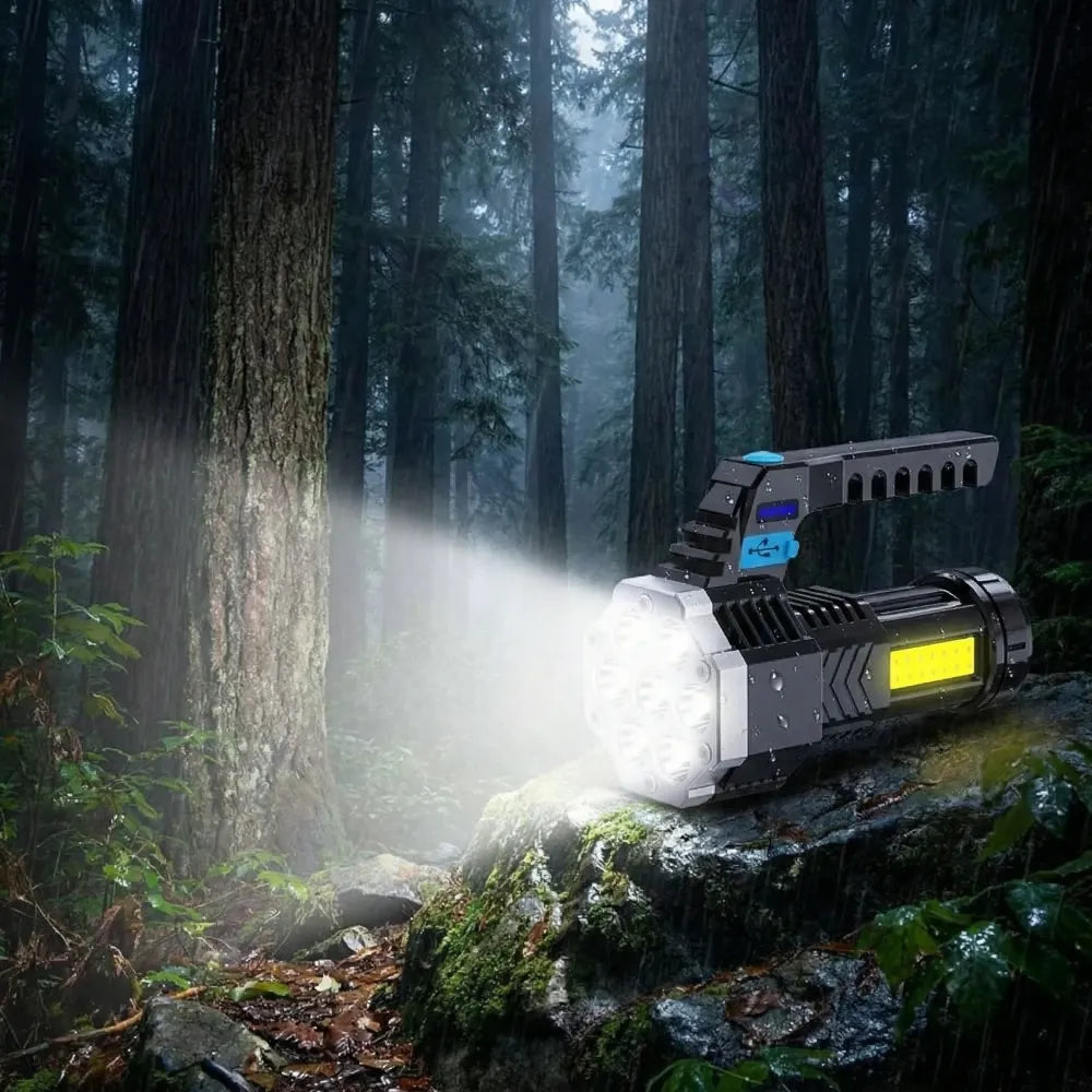 Rechargeable outdoor flashlight lantern - home improvement