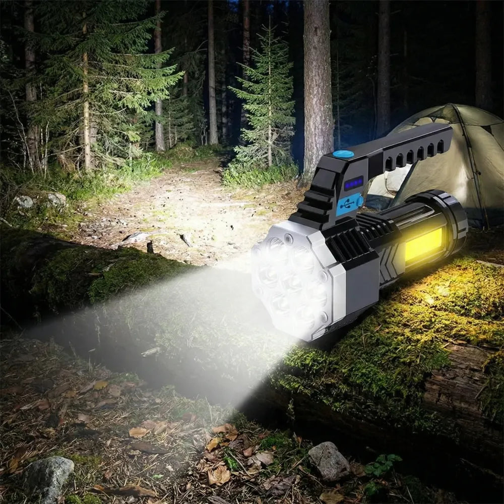 Rechargeable outdoor flashlight lantern - home improvement