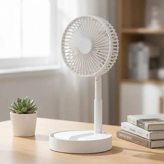 Rechargeable table/wall fan