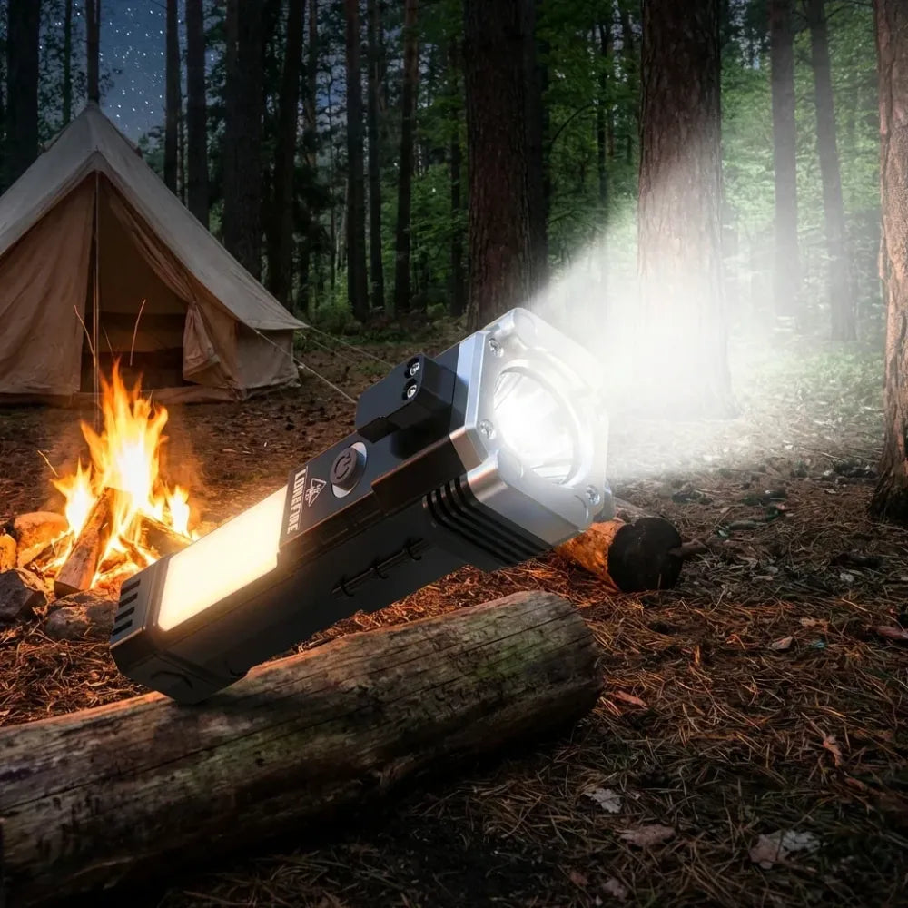 Rechargeable torch led flashlight