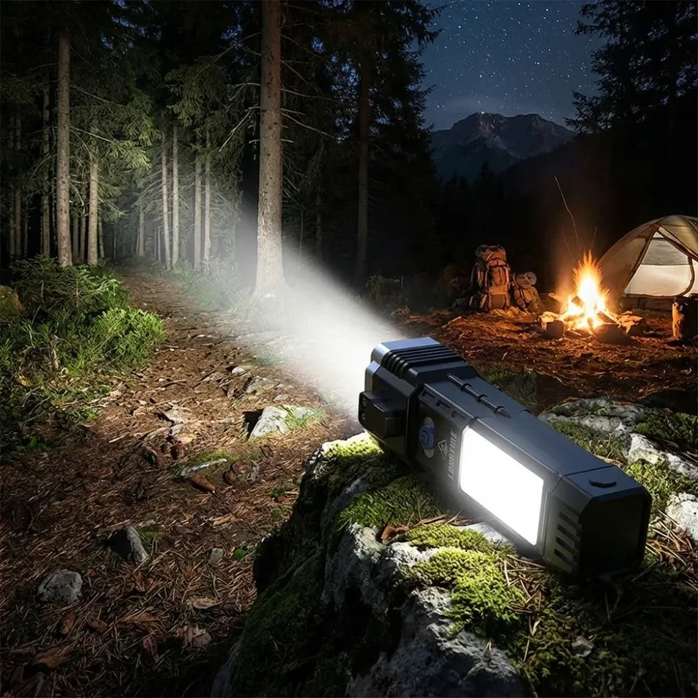 Rechargeable torch led flashlight