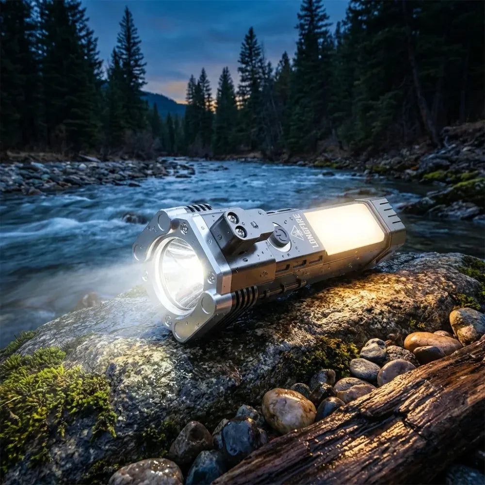 Rechargeable torch led flashlight