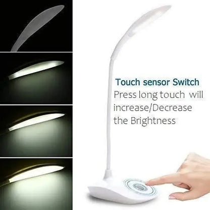 Rechargeable touch led desk lamp