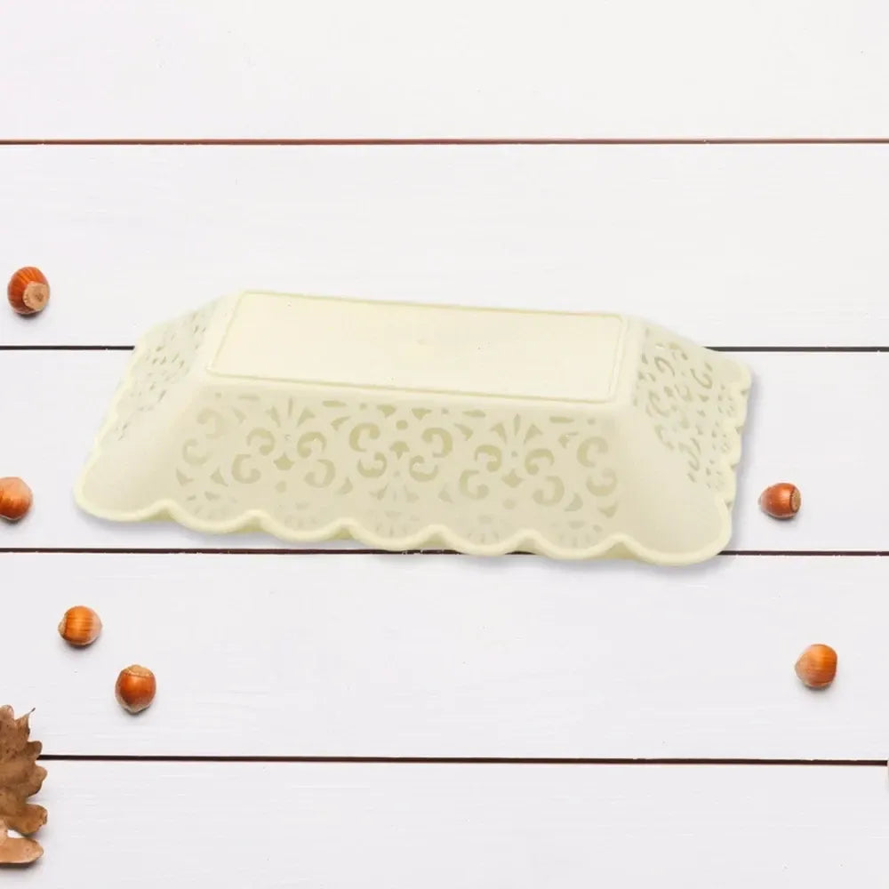 Rectangle plastic serving trays - home & kitchen