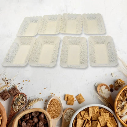 Rectangle plastic serving trays - home & kitchen