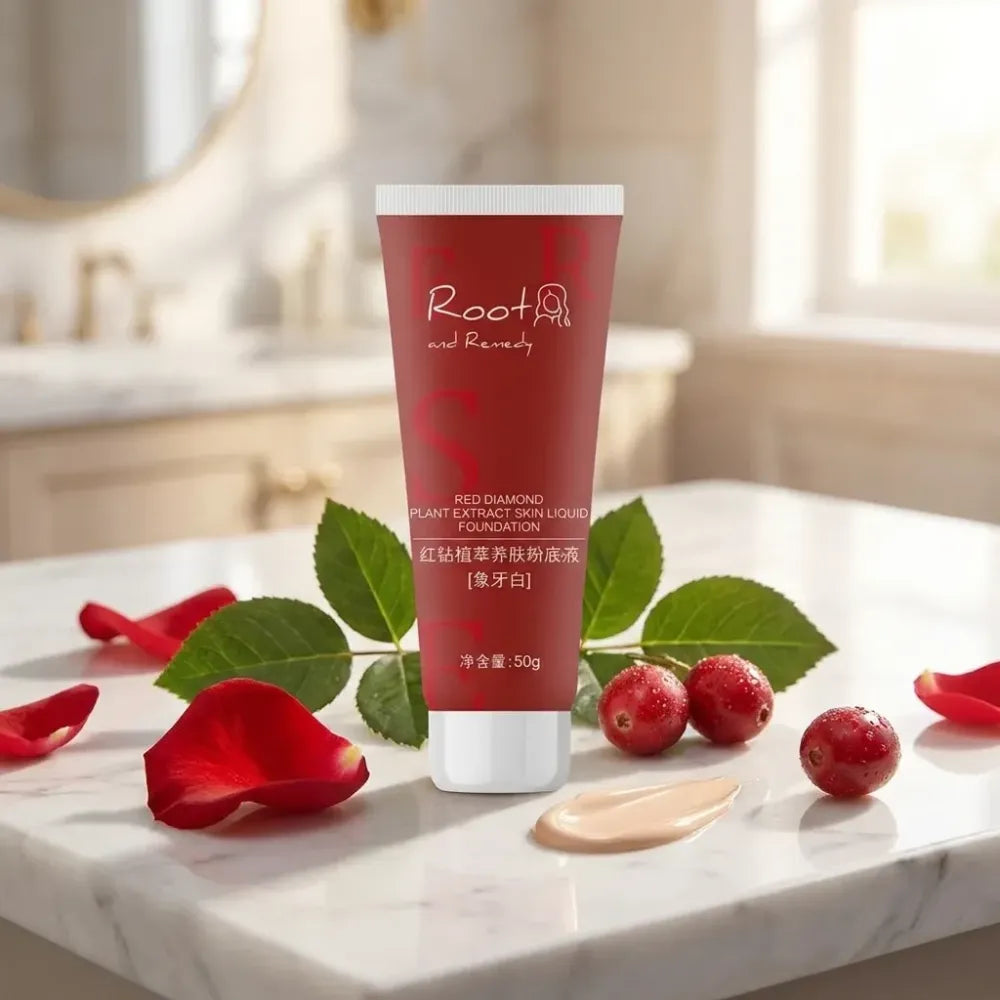 Red diamond liquid foundation
