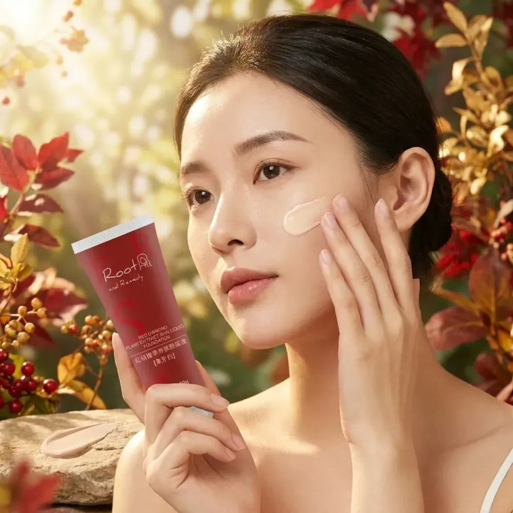 Red diamond liquid foundation