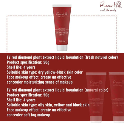 Red diamond liquid foundation
