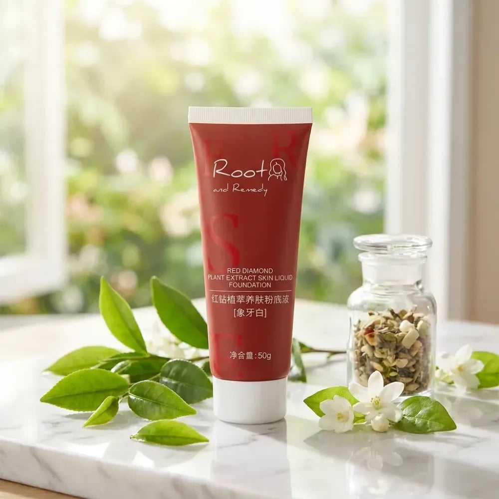 Red diamond liquid foundation