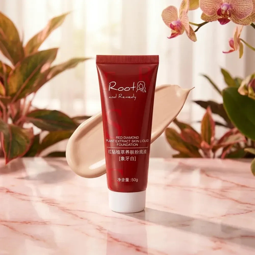 Red diamond liquid foundation